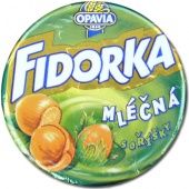 Fidorka Mlécná s orísky Waffeltaler mit Milchschokolade und Haselnuss
