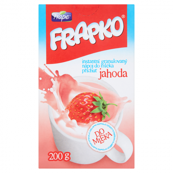 Frape Frapko instantní nápoj jahodový s vlákninou - Instant-Erdbeergetränk mit Ballaststoffen